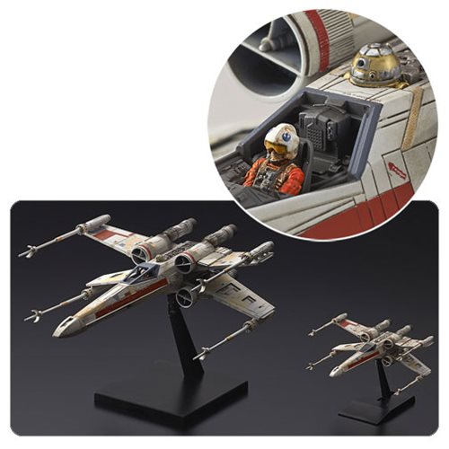 Star Wars Rogue One Red Squadron X-Wing Starfighter 1:72 and 1:144 Scale Model Kit Special Set